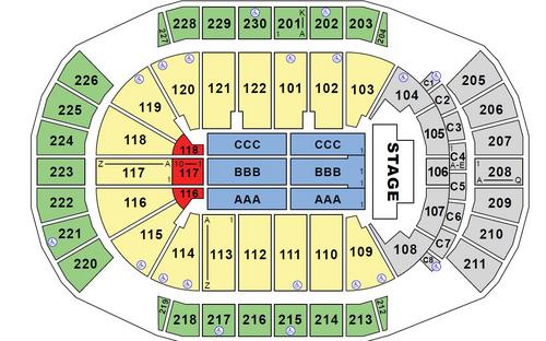 Coyotes Hockey Arena Seating Chart