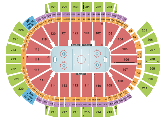 Penn State Hockey Seating Chart