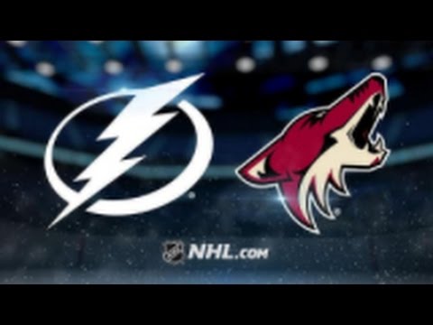 Arizona Coyotes vs. Tampa Bay Lightning at Gila River Arena