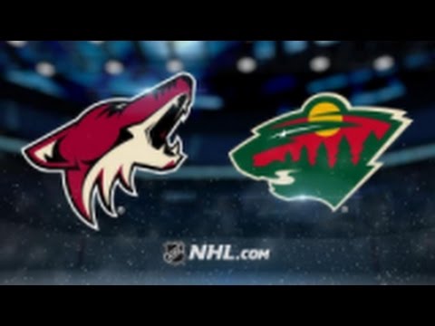 Arizona Coyotes vs. Minnesota Wild at Gila River Arena