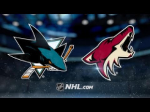 Arizona Coyotes vs. San Jose Sharks at Gila River Arena