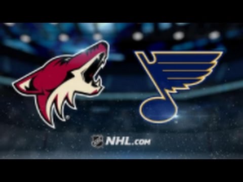 Arizona Coyotes vs. St. Louis Blues at Gila River Arena