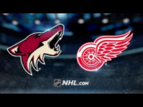 Arizona Coyotes vs. Detroit Red Wings at Gila River Arena