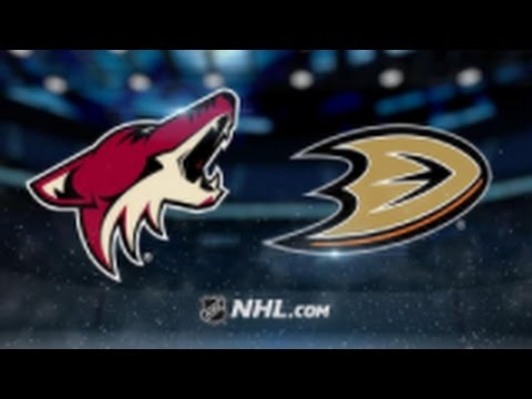 Arizona Coyotes vs. Anaheim Ducks at Gila River Arena