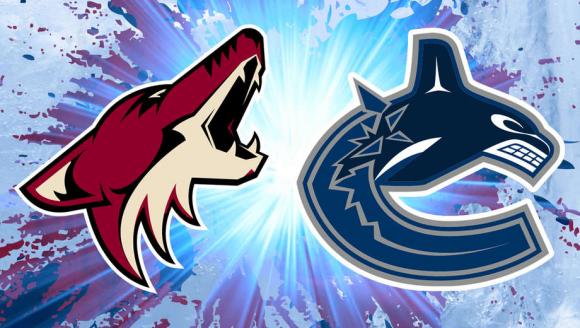 Arizona Coyotes vs. Vancouver Canucks at Gila River Arena