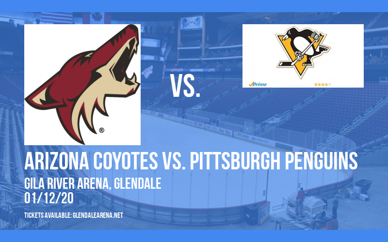 Arizona Coyotes vs. Pittsburgh Penguins at Gila River Arena