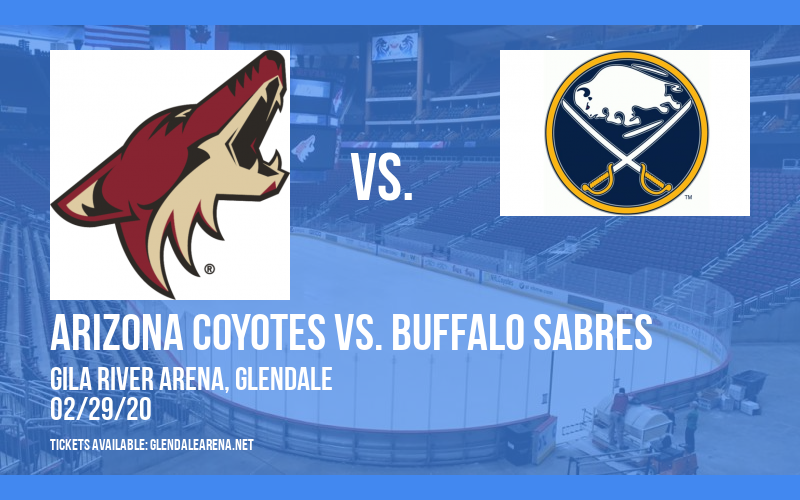 Arizona Coyotes vs. Buffalo Sabres at Gila River Arena