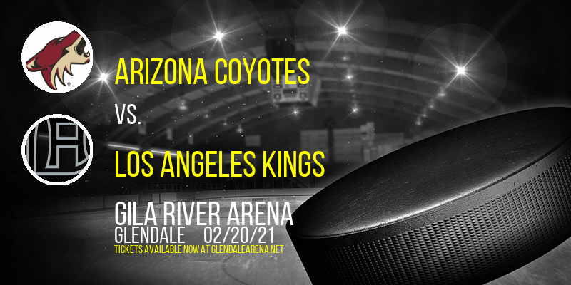 Arizona Coyotes vs. Los Angeles Kings at Gila River Arena