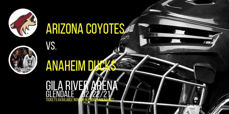 Arizona Coyotes vs. Anaheim Ducks at Gila River Arena