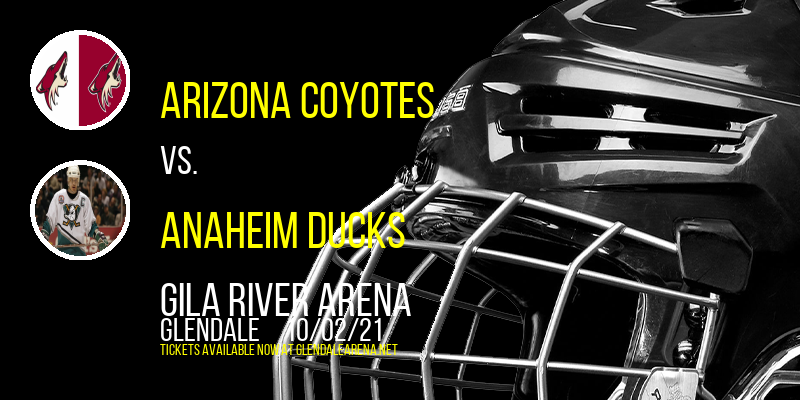 NHL Preseason: Arizona Coyotes vs. Anaheim Ducks at Gila River Arena tickets NHL Preseason: Arizona Coyotes vs. Anaheim Ducks at Gila River Arena