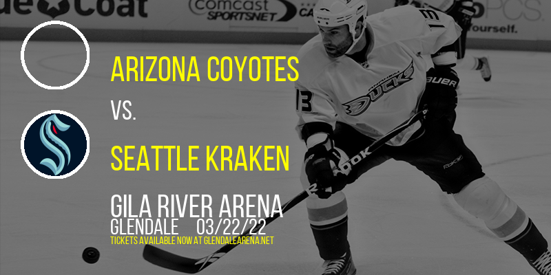 Arizona Coyotes vs. Seattle Kraken at Gila River Arena