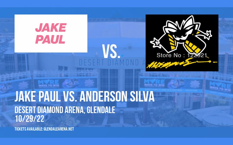 Jake Paul vs. Anderson Silva at Gila River Arena