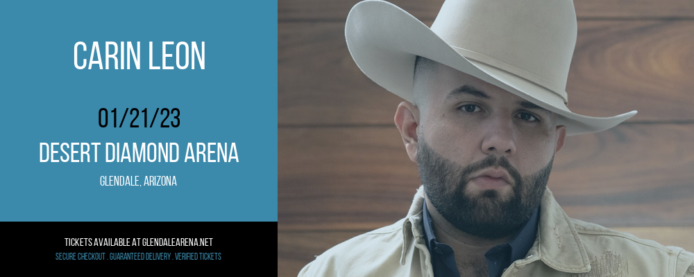 Carin Leon at Gila River Arena tickets Carin Leon at Gila River Arena