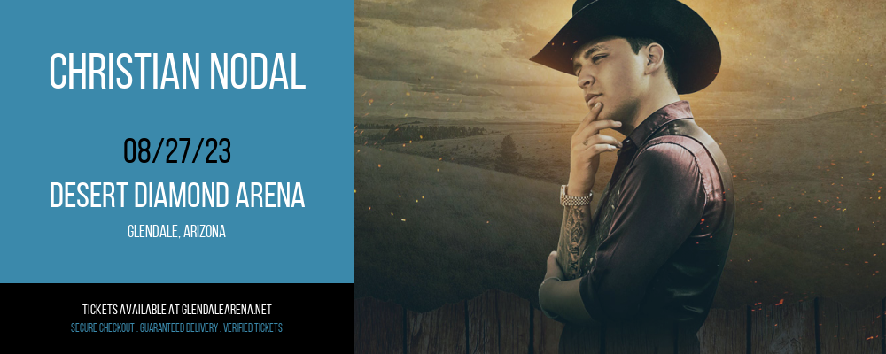 Christian Nodal at Gila River Arena