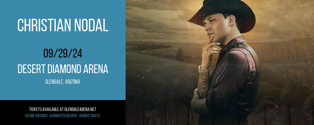 Christian Nodal at Desert Diamond Arena