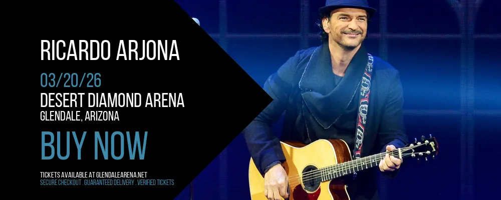 Ricardo Arjona at Desert Diamond Arena