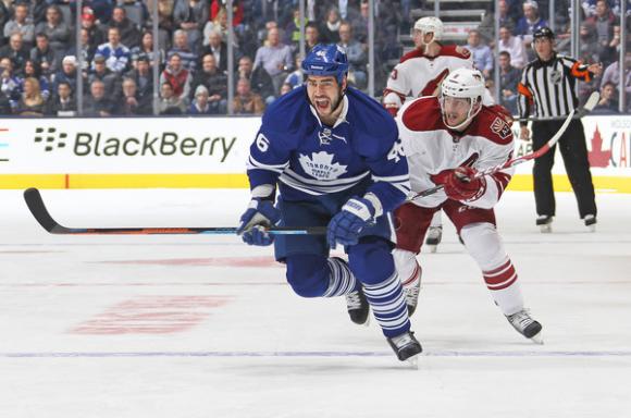 Arizona Coyotes vs. Toronto Maple Leafs at Gila River Arena