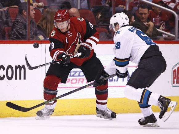 Arizona Coyotes vs. San Jose Sharks at Gila River Arena