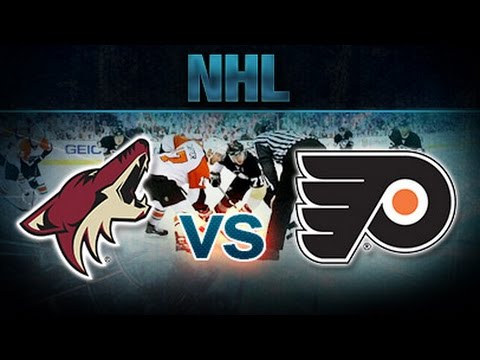 Arizona Coyotes vs. Philadelphia Flyers at Gila River Arena