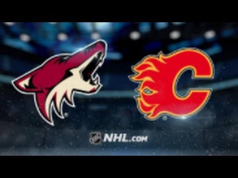 Arizona Coyotes vs. Calgary Flames at Gila River Arena