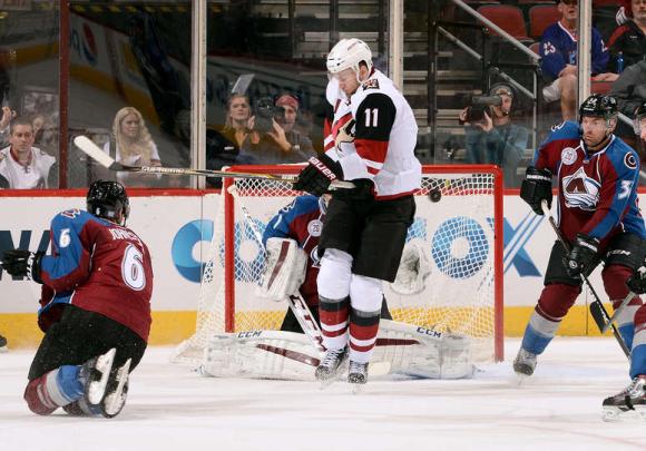 Arizona Coyotes vs. Colorado Avalanche at Gila River Arena