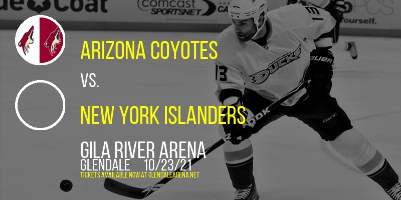 Arizona Coyotes vs. New York Islanders at Gila River Arena