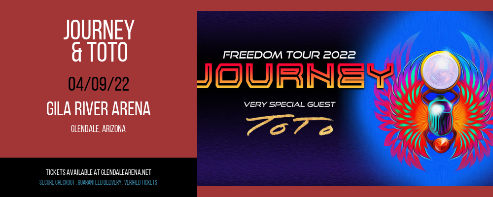 Journey & Toto at Gila River Arena tickets Journey & Toto at Gila River Arena