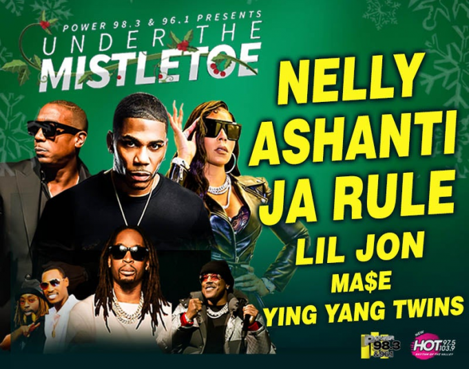 Under the Mistletoe: Nelly, Ja Rule, Ashanti & Lil Jon at Gila River Arena