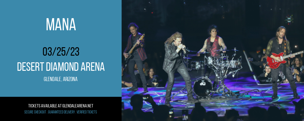Mana at Gila River Arena tickets Mana at Gila River Arena