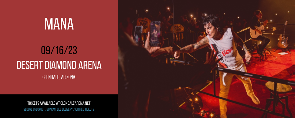 Mana at Gila River Arena tickets Mana at Gila River Arena