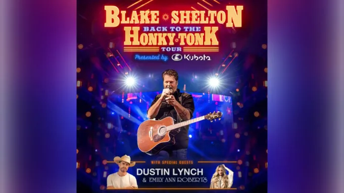 Blake Shelton, Dustin Lynch & Emily Ann Roberts