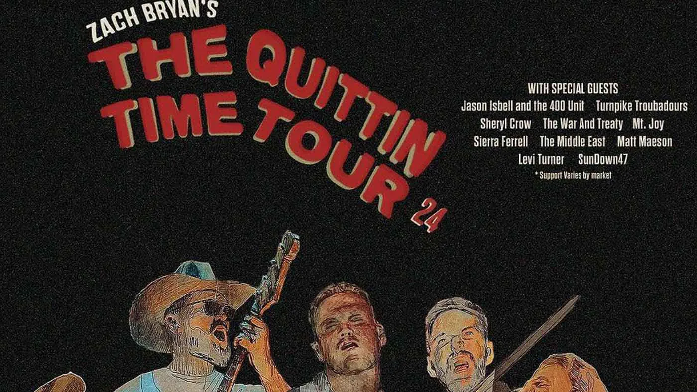 Zach Bryan, Matt Maeson & Levi Turner