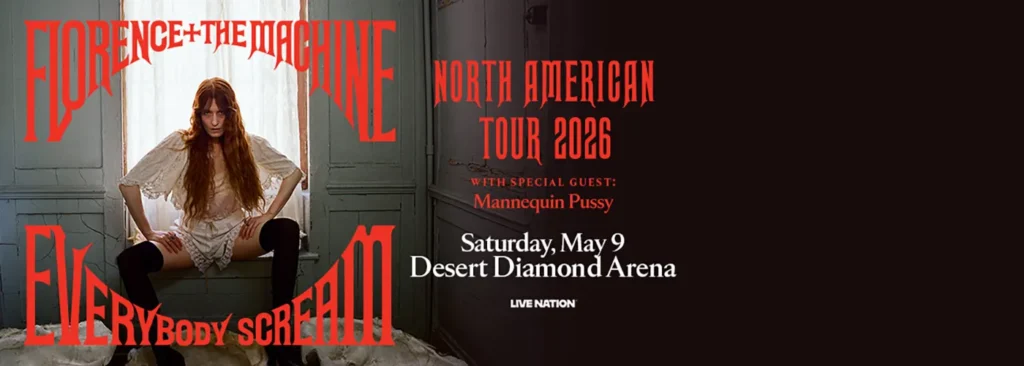 Florence and The Machine at Desert Diamond Arena