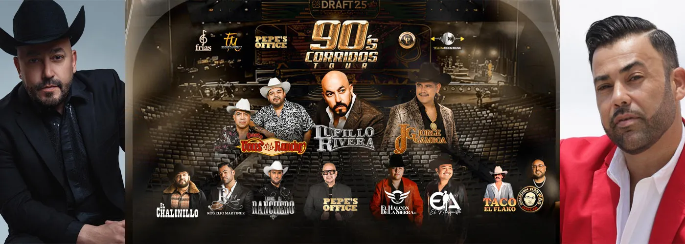 90s Corridos Tour: Lupillo Rivera &amp; Rogelio Martinez