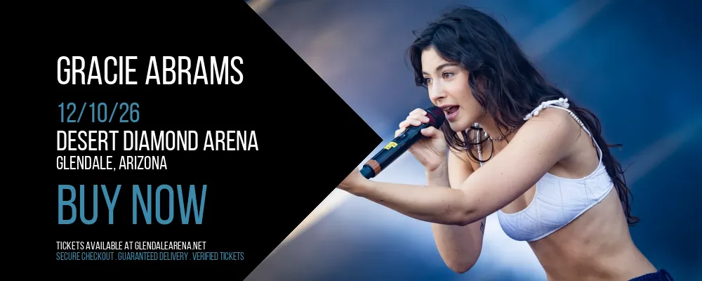 Gracie Abrams at Desert Diamond Arena